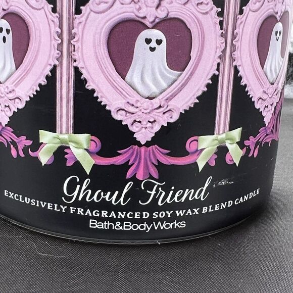 Bath & Body Works Halloween 2025 GHOUL FRIEND 3-Wick Candle 14.5 oz Gothic Gifts - Picture 6 of 9